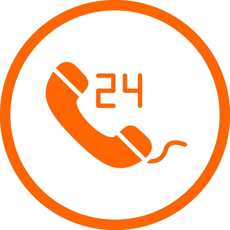 Emergency call Creative Icon Design vector