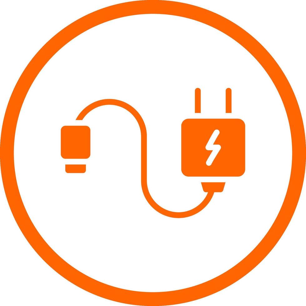 Charger Creative Icon Design vector