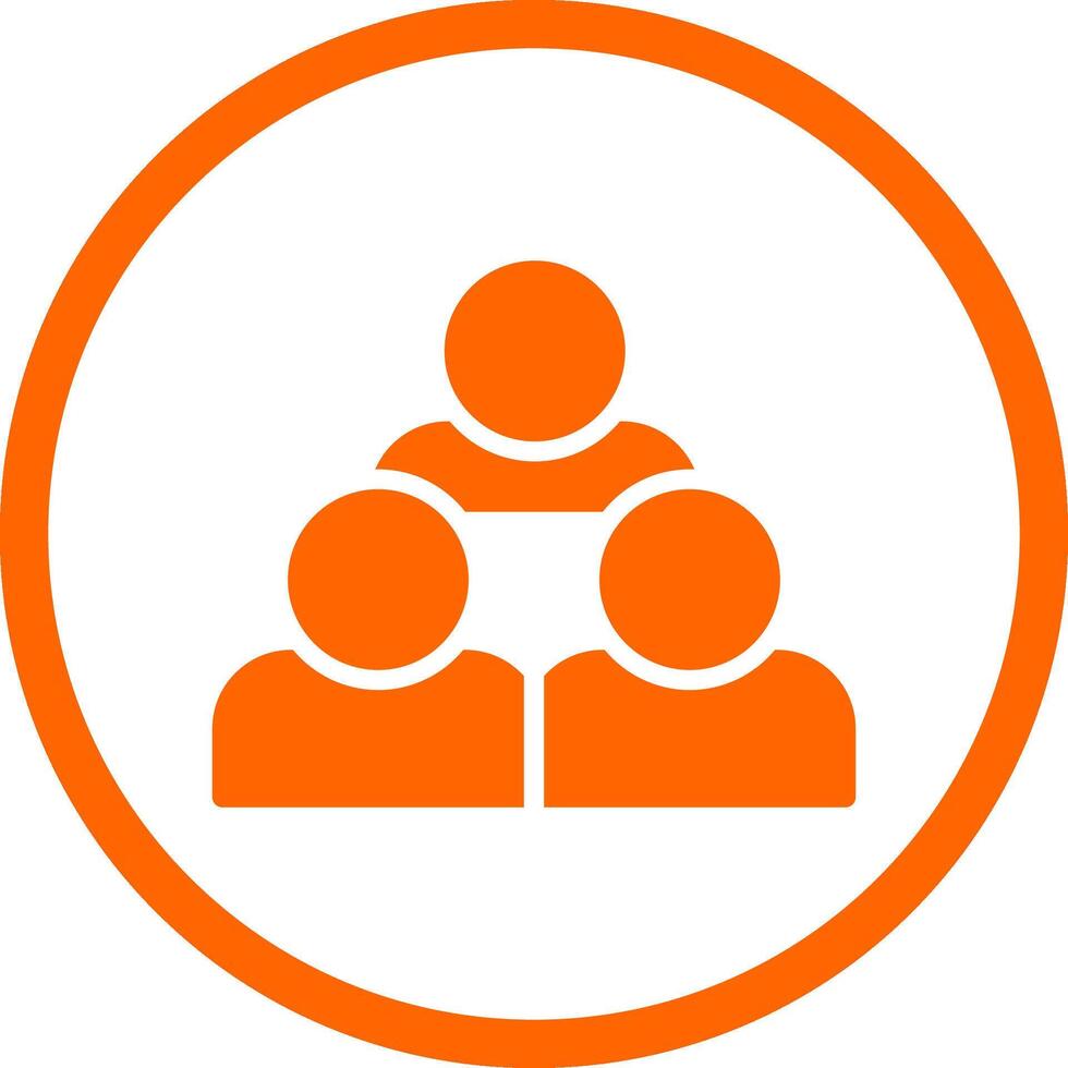 Audience Creative Icon Design vector