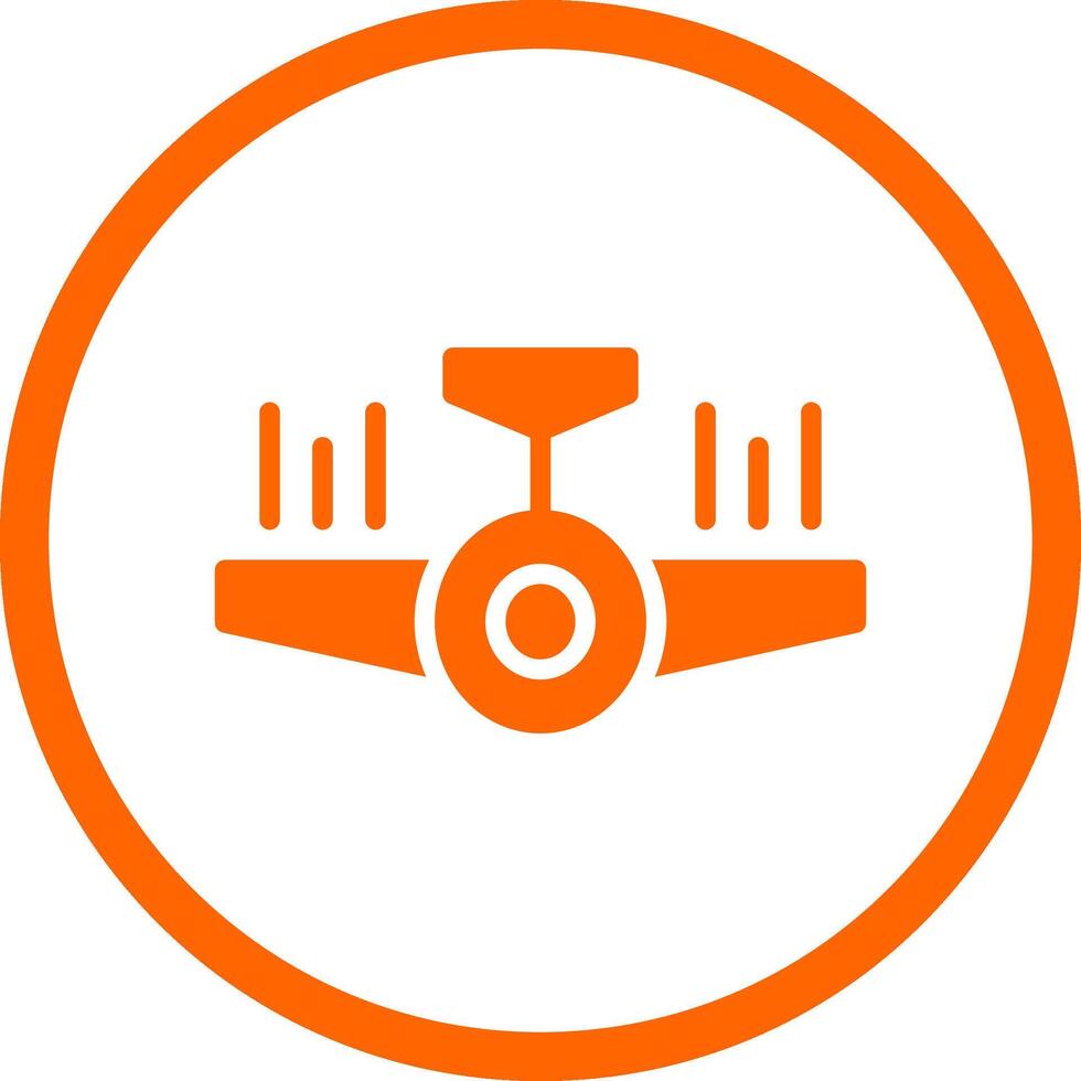 Airplane Creative Icon Design vector