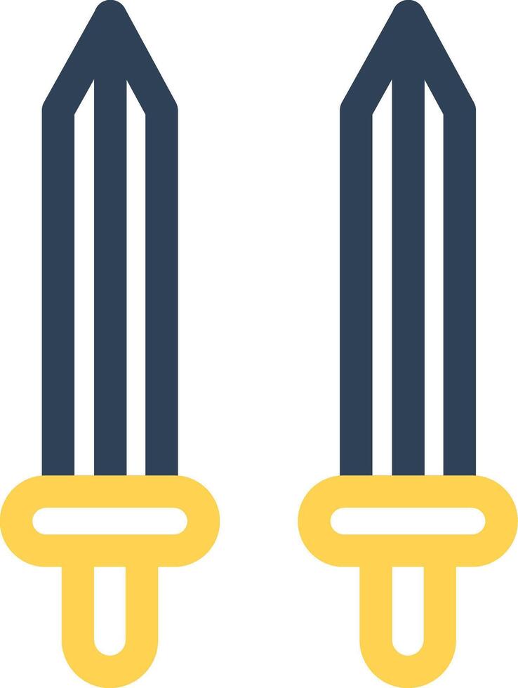 Swords Creative Icon Design vector