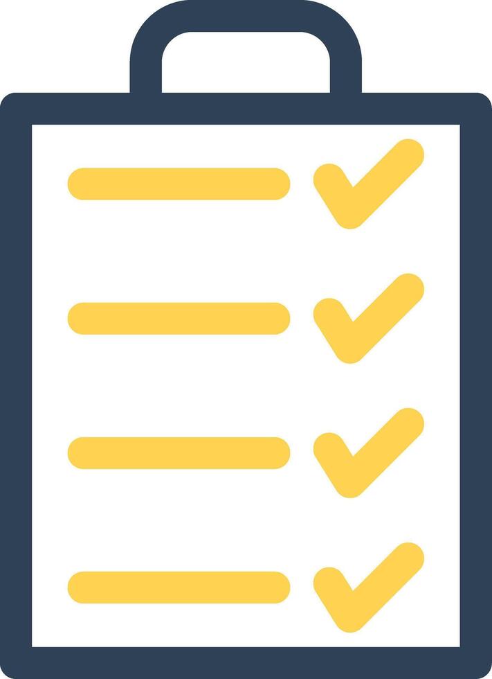 Checklist Creative Icon Design vector