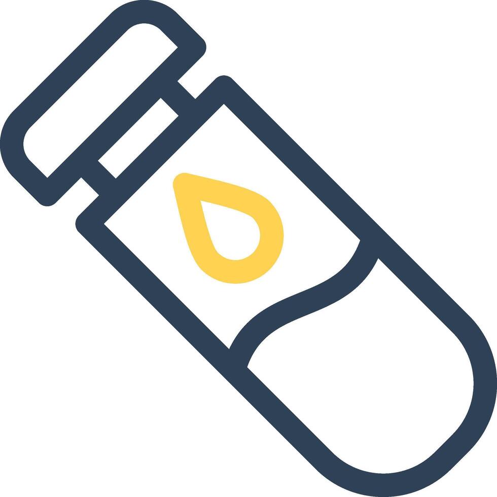 Test Tube Creative Icon Design vector