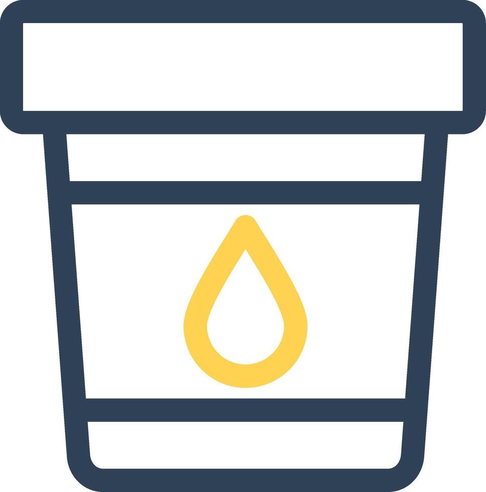 Urine Sample Creative Icon Design vector