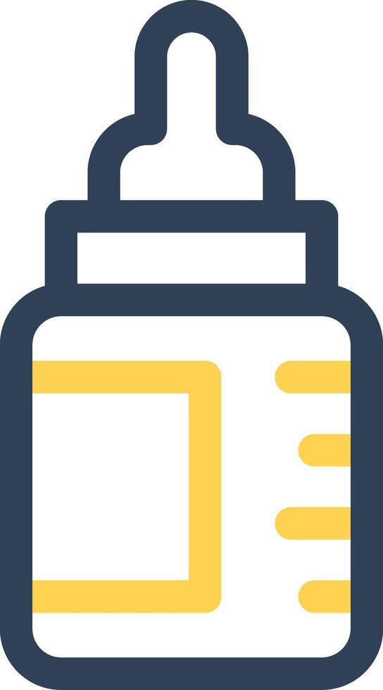 Feeding Bottle Creative Icon Design vector