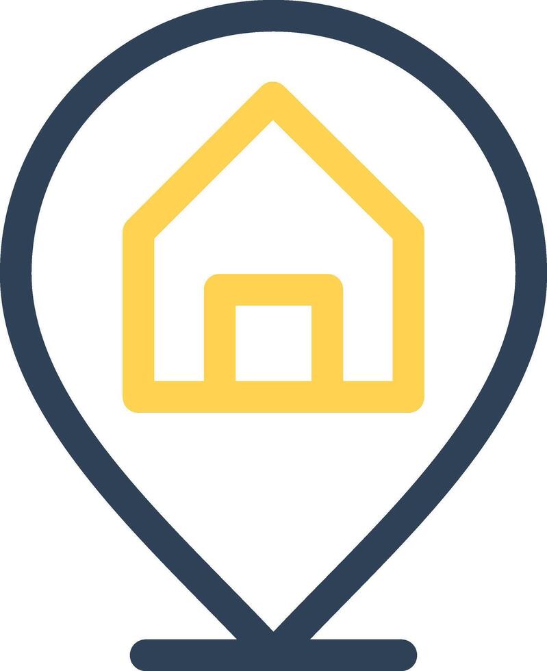 Property Location Creative Icon Design vector