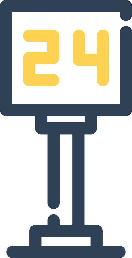 Hours Creative Icon Design vector