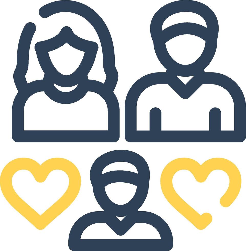 Family Creative Icon Design vector