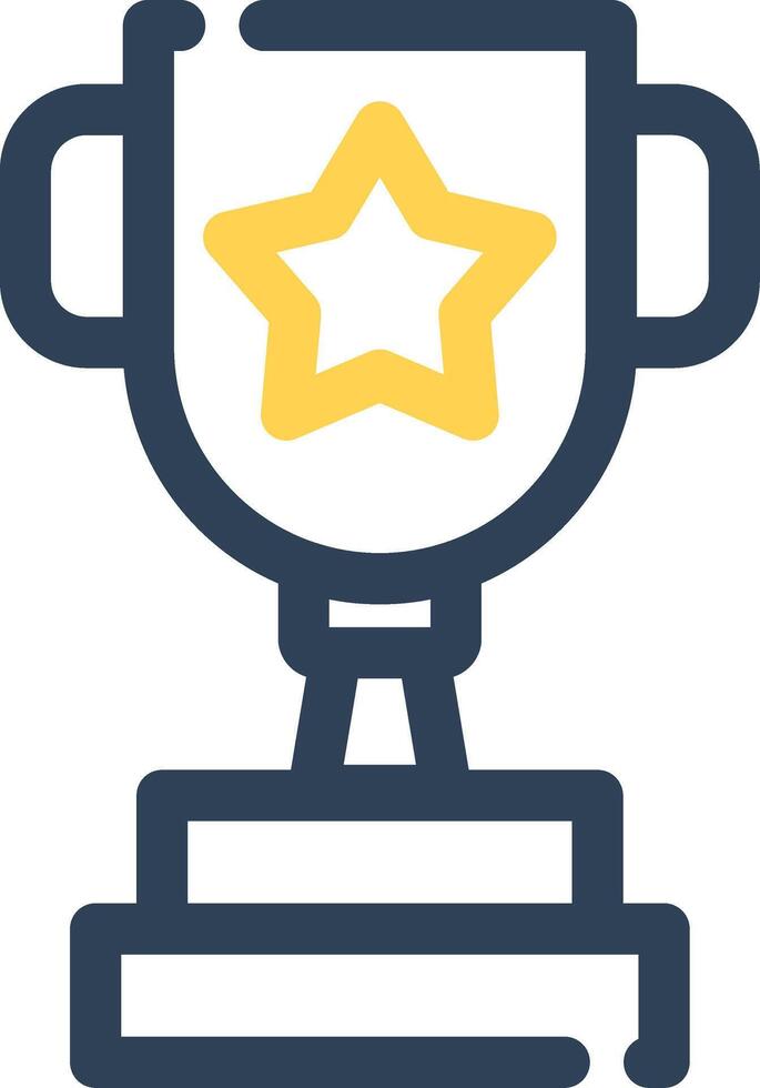 Trophy Creative Icon Design vector