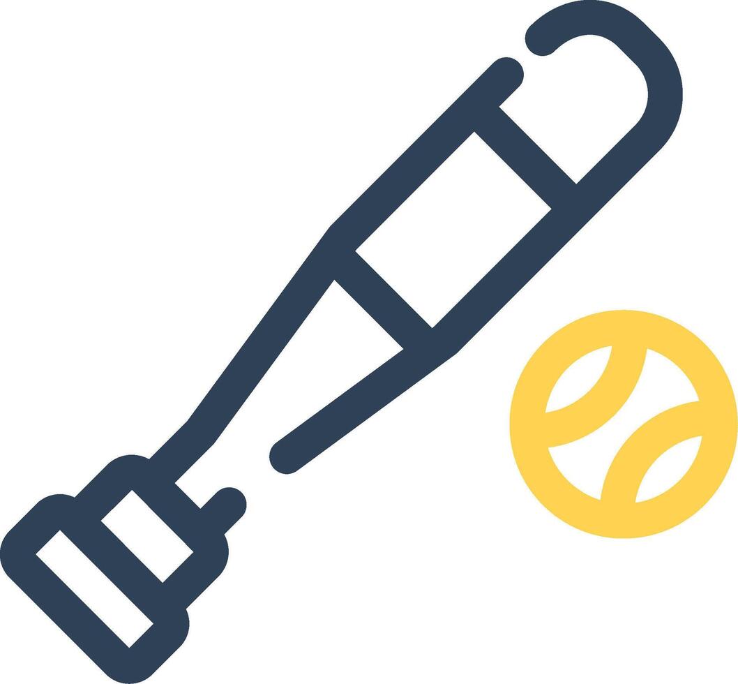 Cricket Creative Icon Design vector