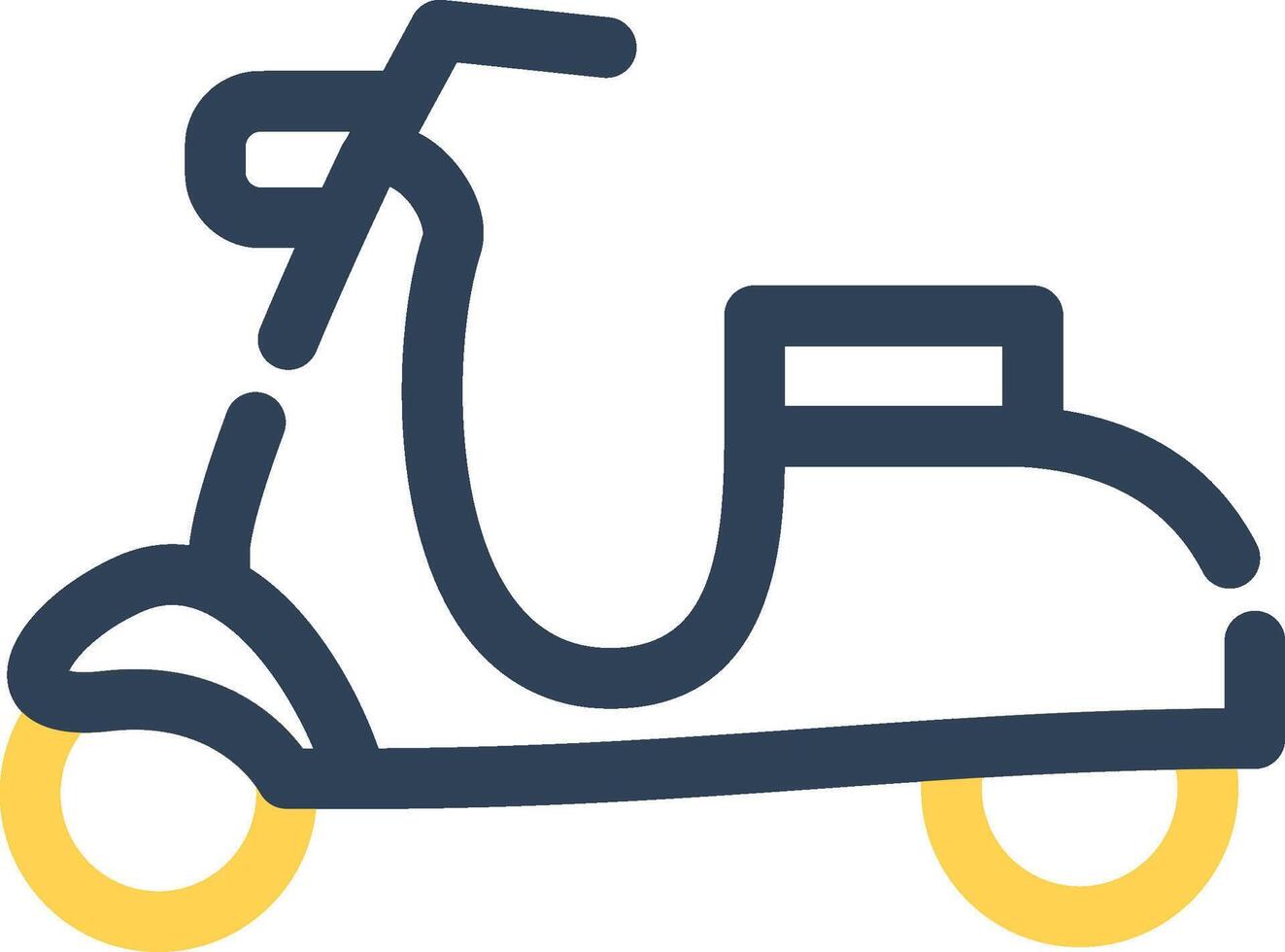 Scooter Creative Icon Design vector