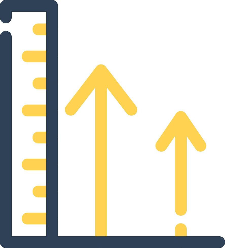 Height Creative Icon Design vector