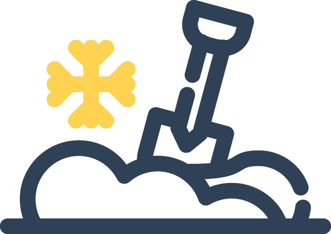 Shovel Creative Icon Design vector