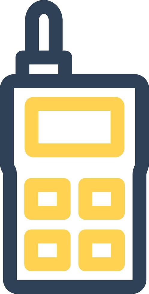 Walkie Talkie Creative Icon Design vector