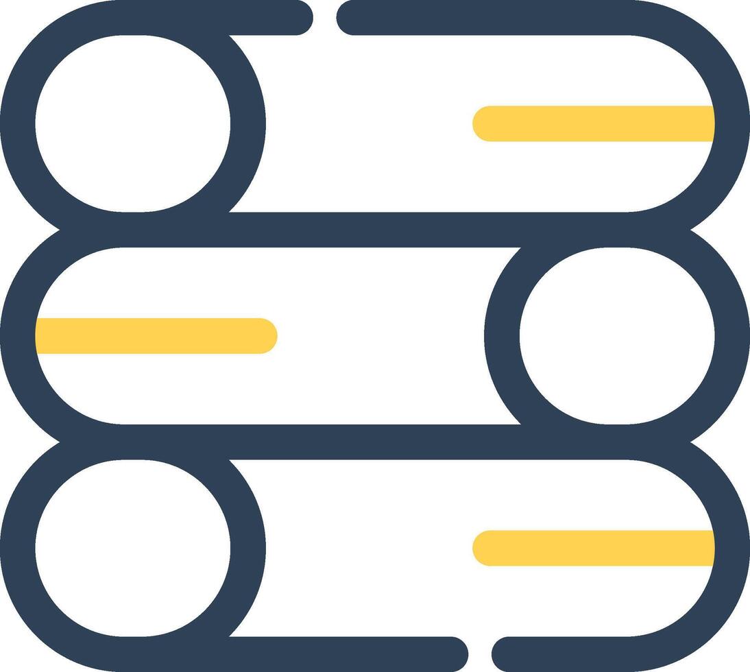 Pipes Creative Icon Design vector