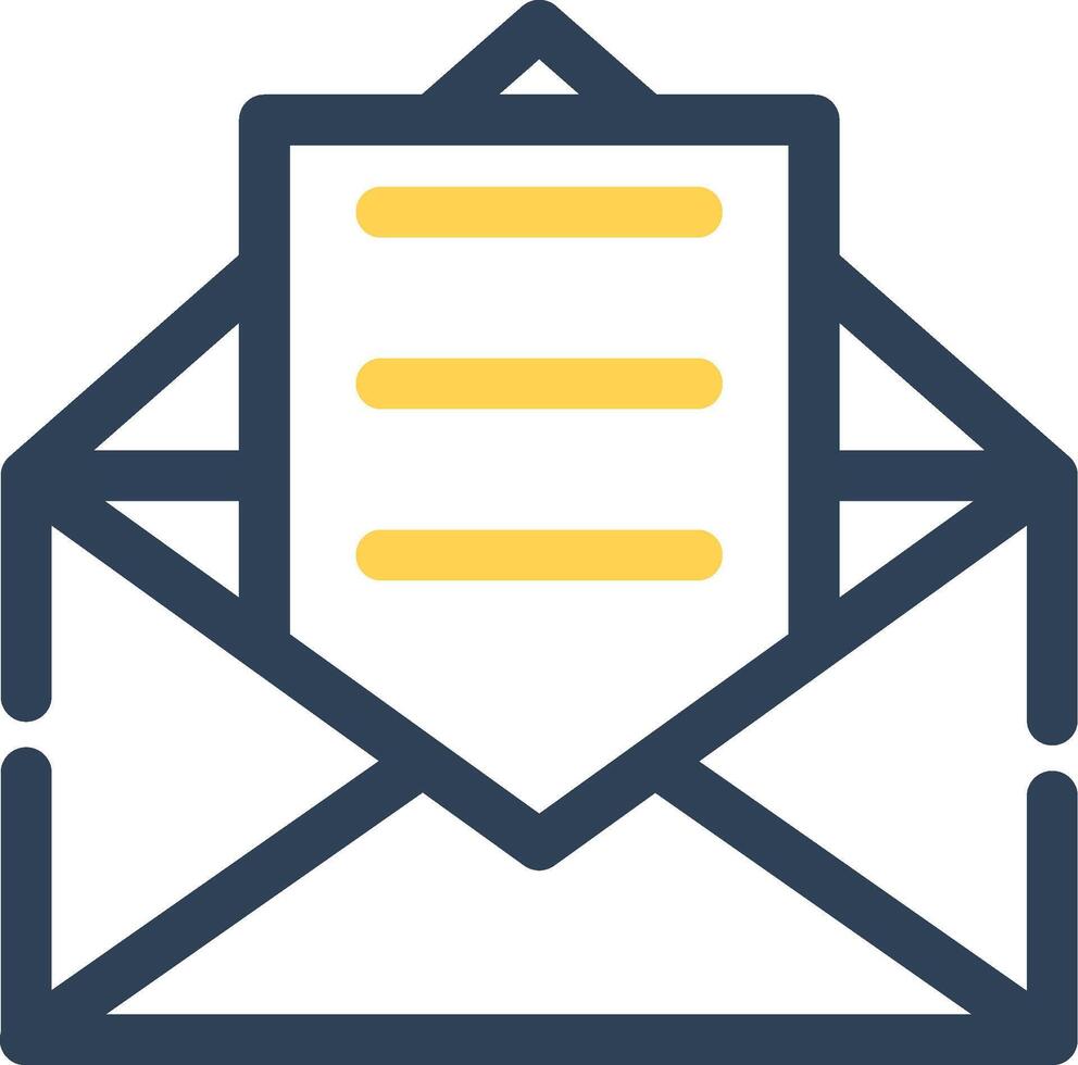 Email Creative Icon Design vector