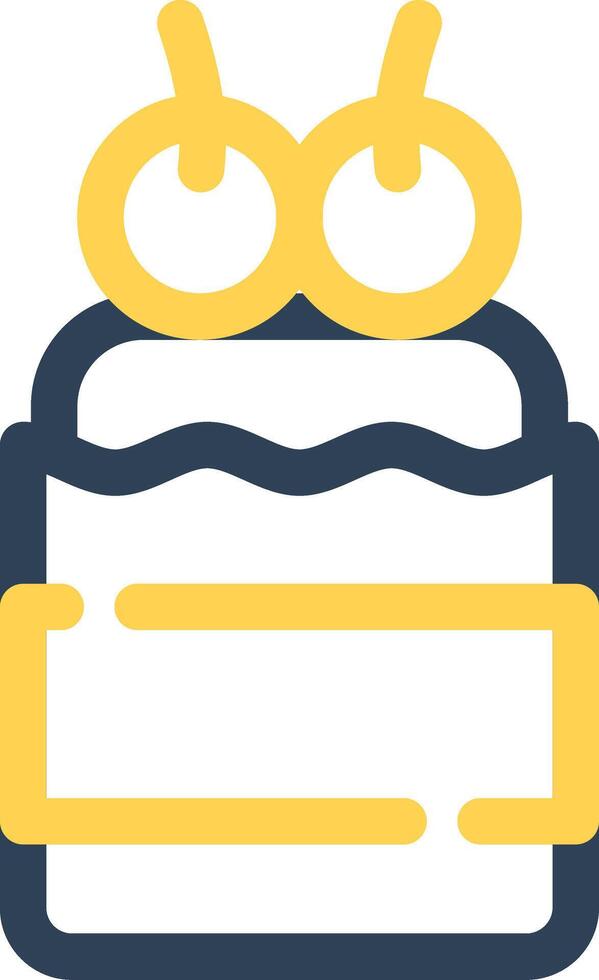 Cupcake Creative Icon Design vector