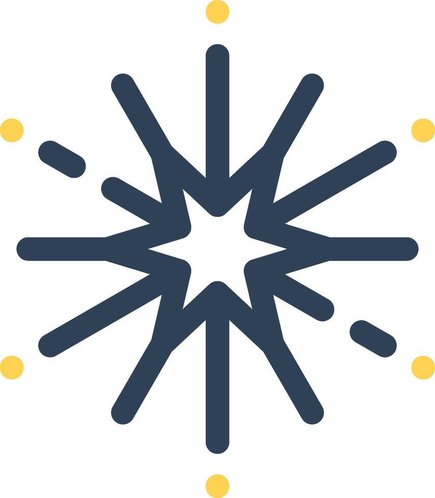 Star Creative Icon Design vector