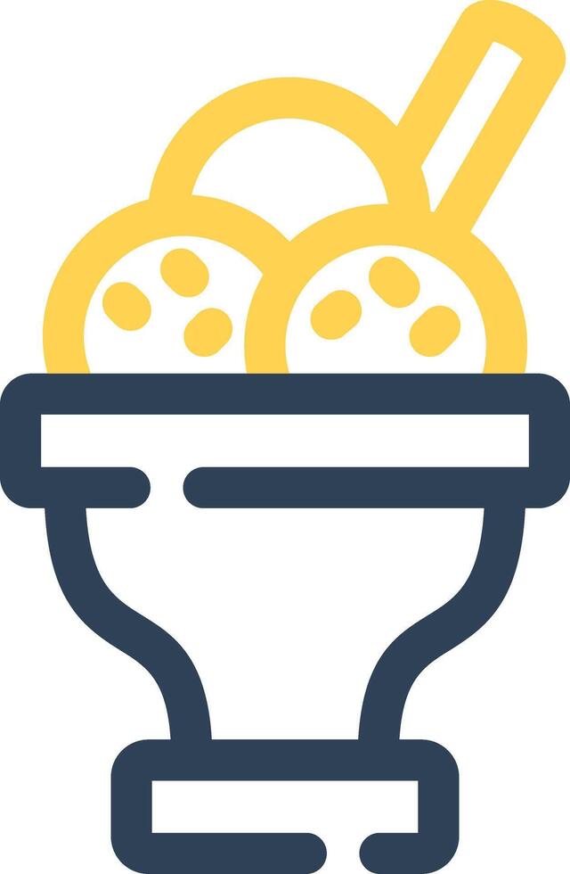 Dessert Creative Icon Design vector