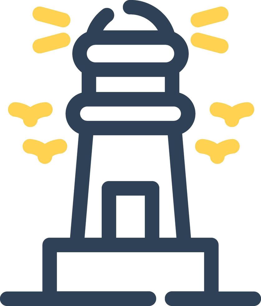 Lighthouse Creative Icon Design vector