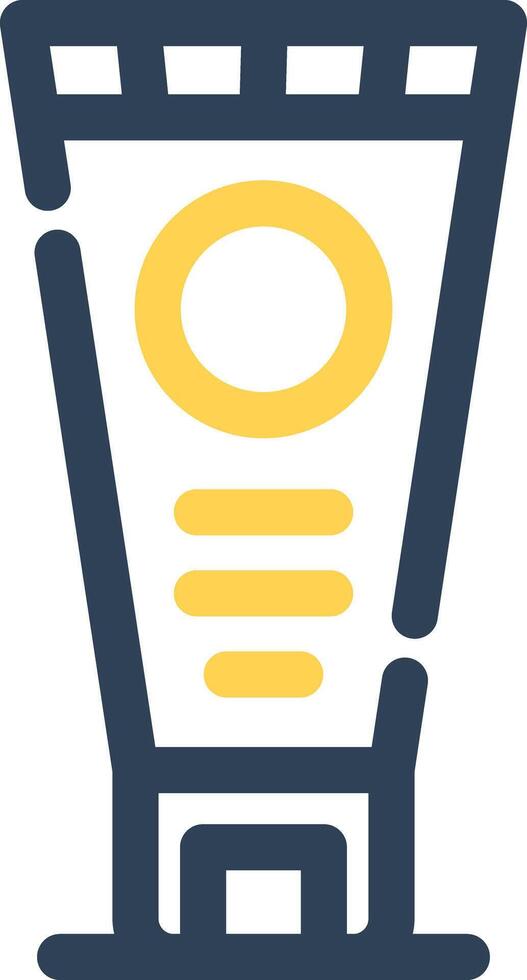 Cream Creative Icon Design vector