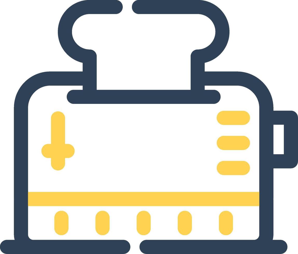 Toaster Creative Icon Design vector