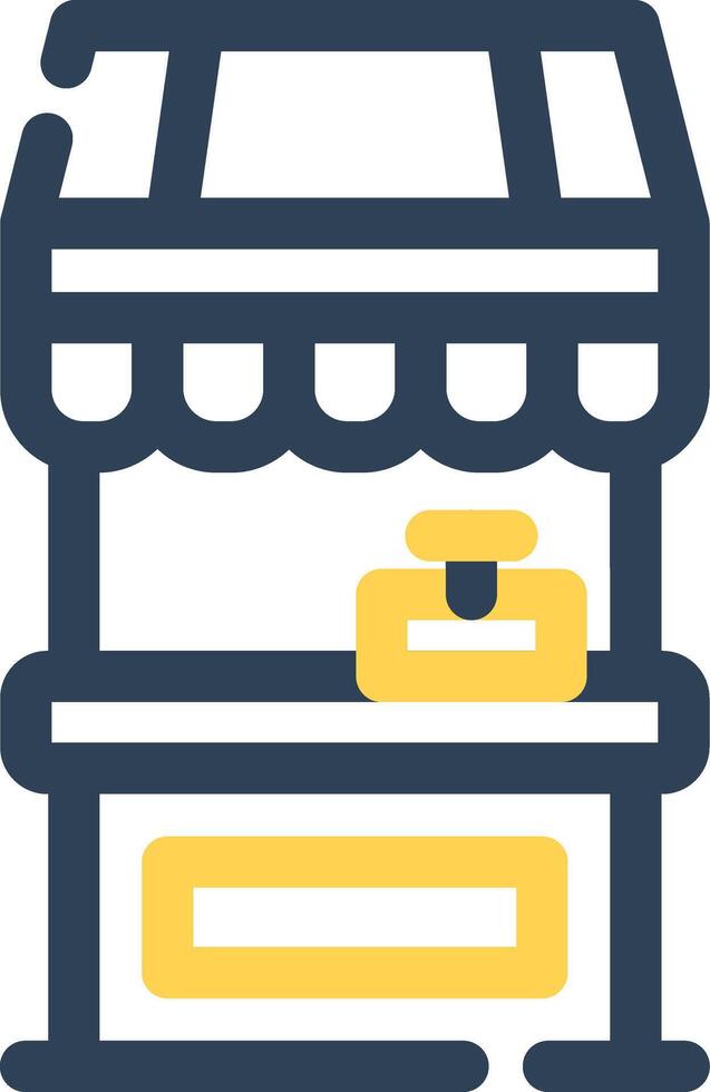 Food Stand Creative Icon Design vector