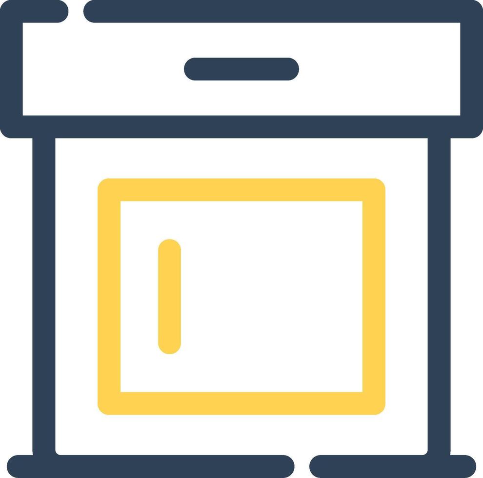 Cabinet Creative Icon Design vector