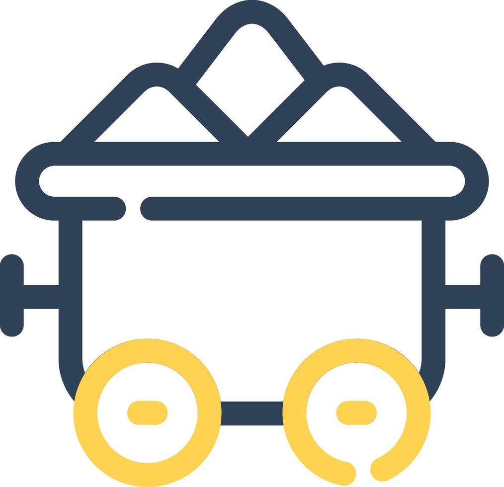 Mining Creative Icon Design vector