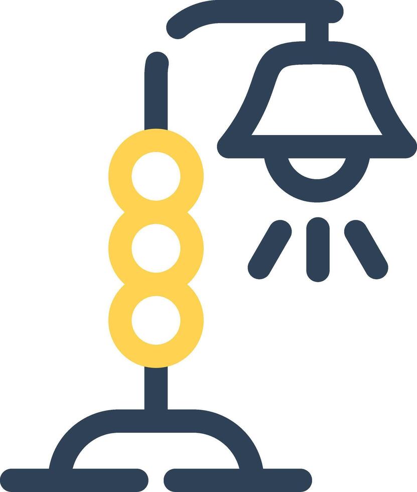 Street Lamp Creative Icon Design vector