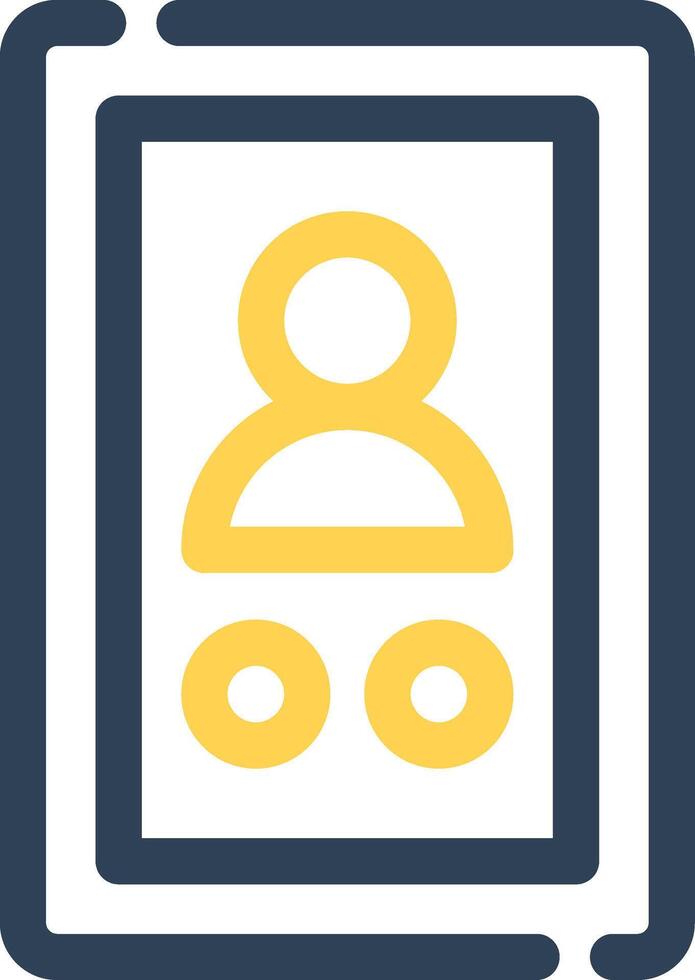 Phone Call Creative Icon Design vector