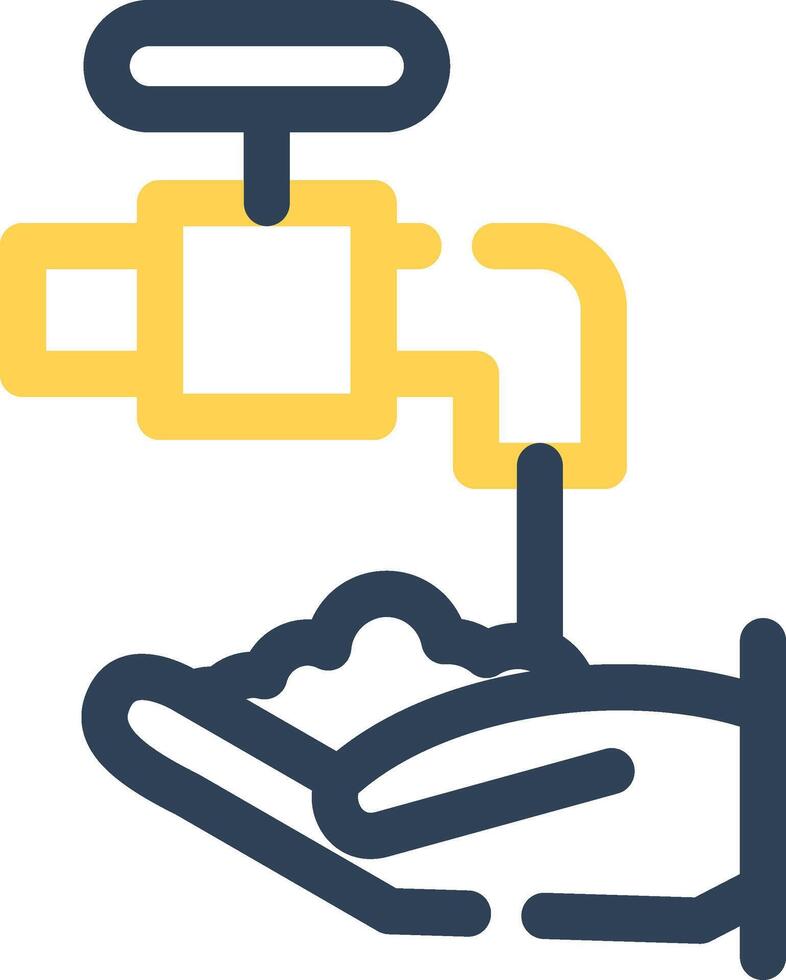 Handwash Creative Icon Design vector