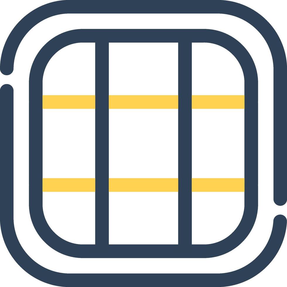 Grid Creative Icon Design vector