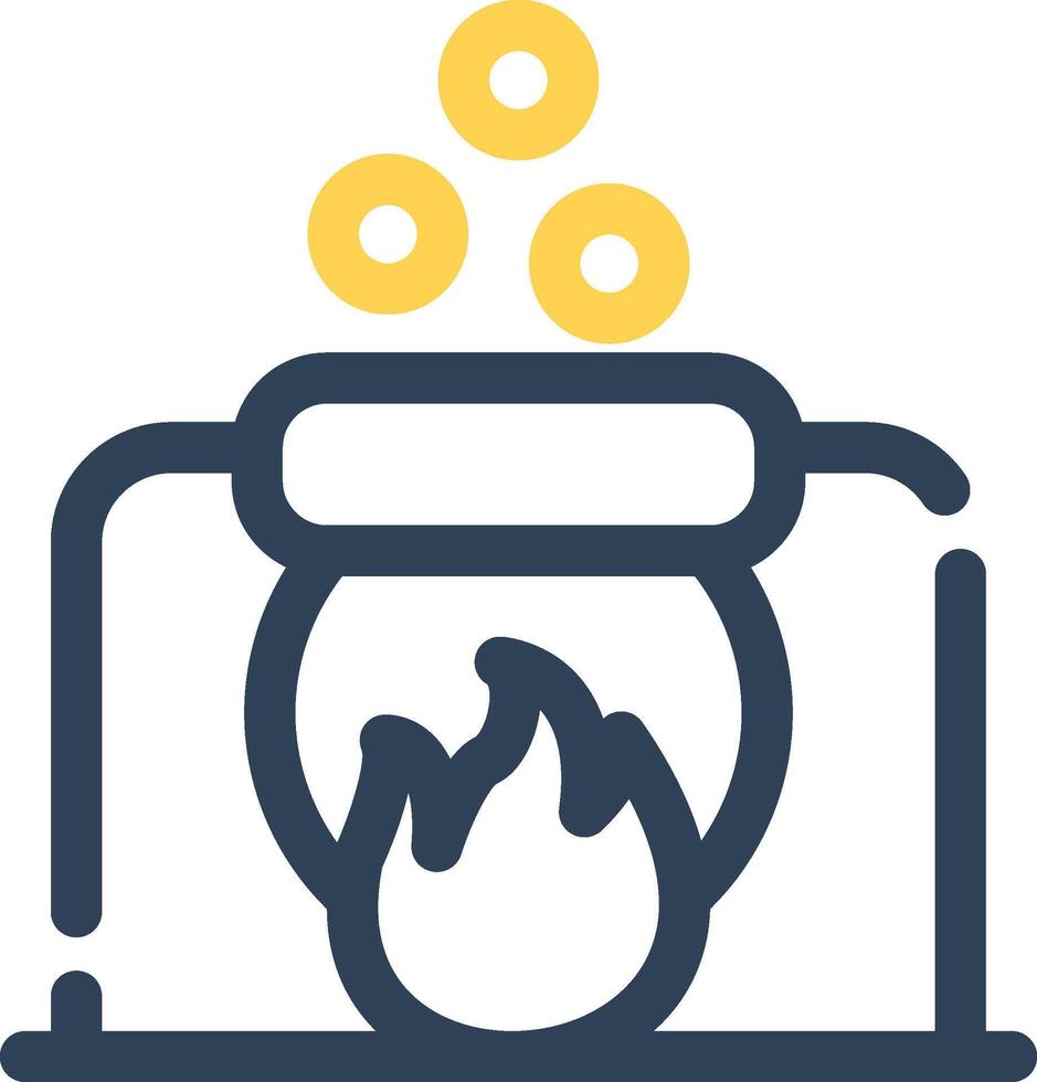 Cauldron Creative Icon Design vector