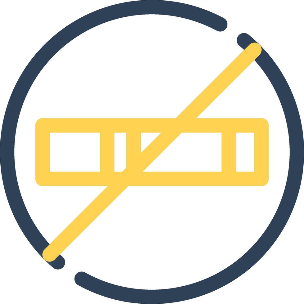 No Smoking Creative Icon Design vector