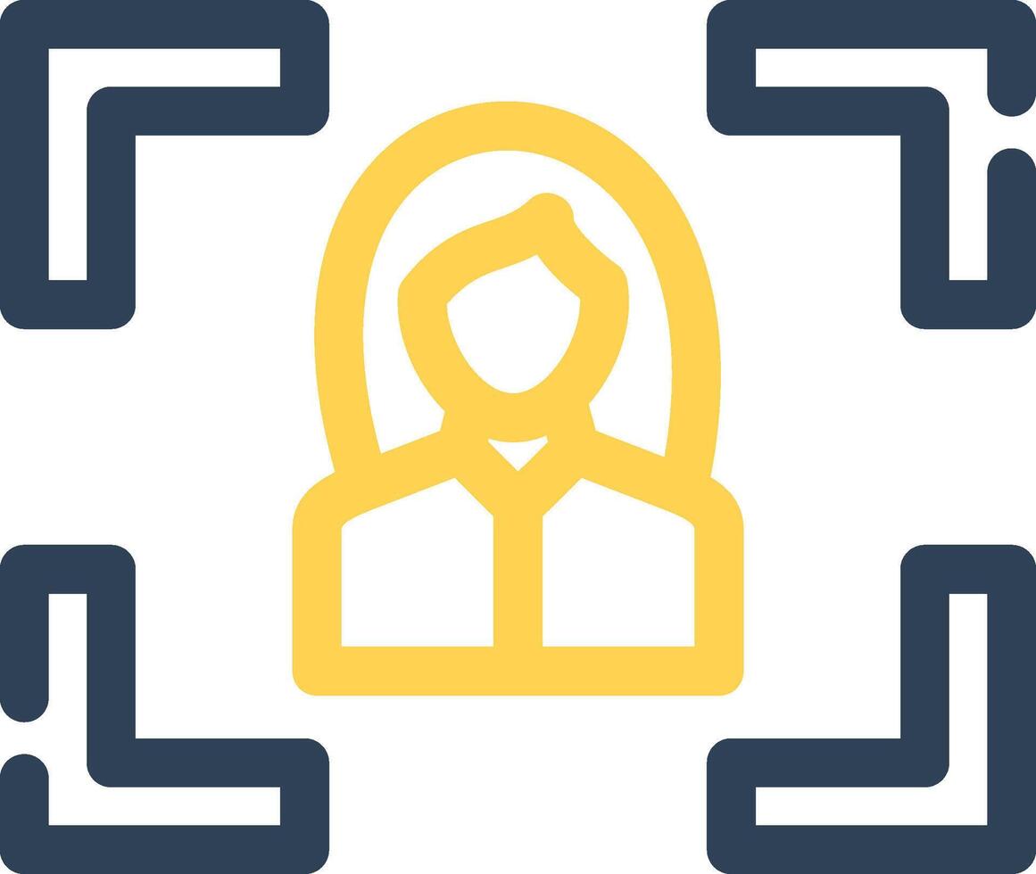 Portrait Creative Icon Design vector