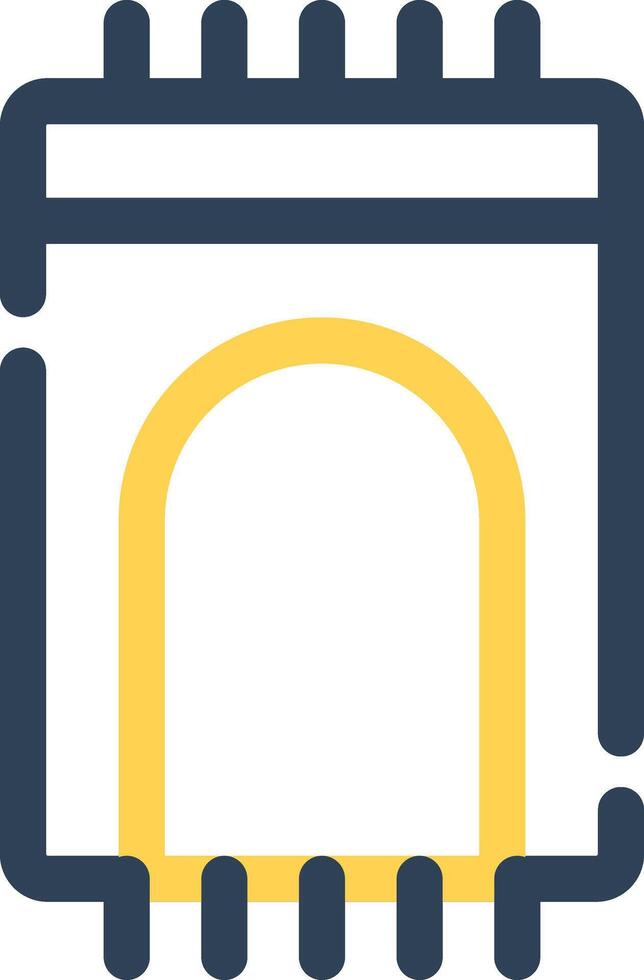 Prayer Rug Creative Icon Design vector