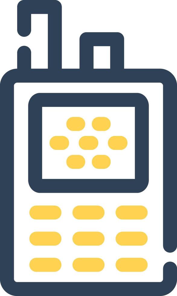 Walkie Talkie Creative Icon Design vector