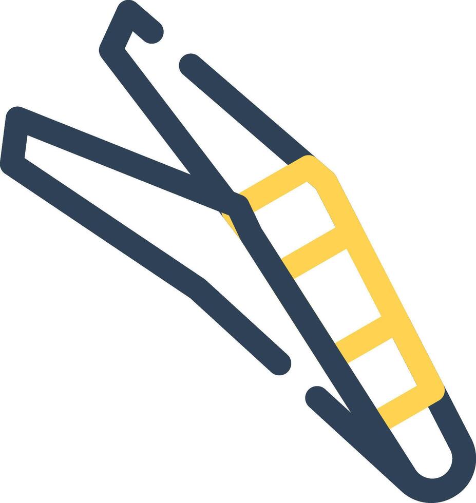 Tweezers Creative Icon Design vector