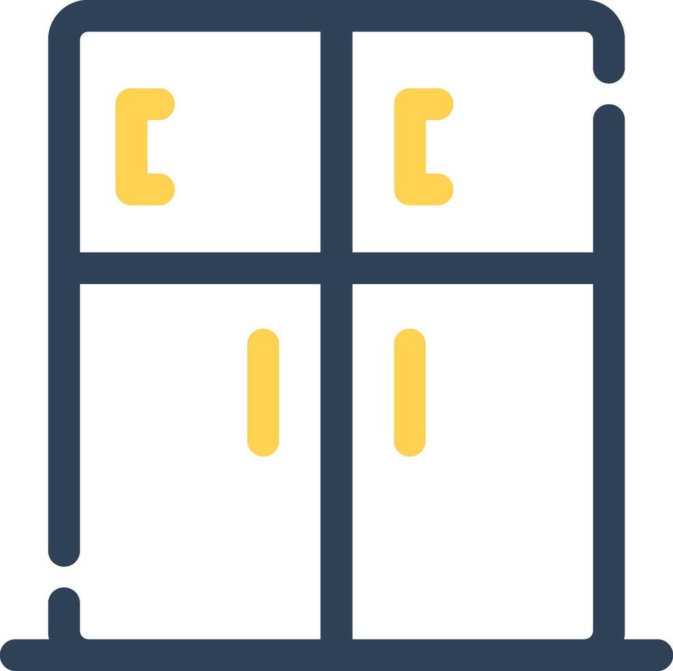 Fridge Creative Icon Design vector