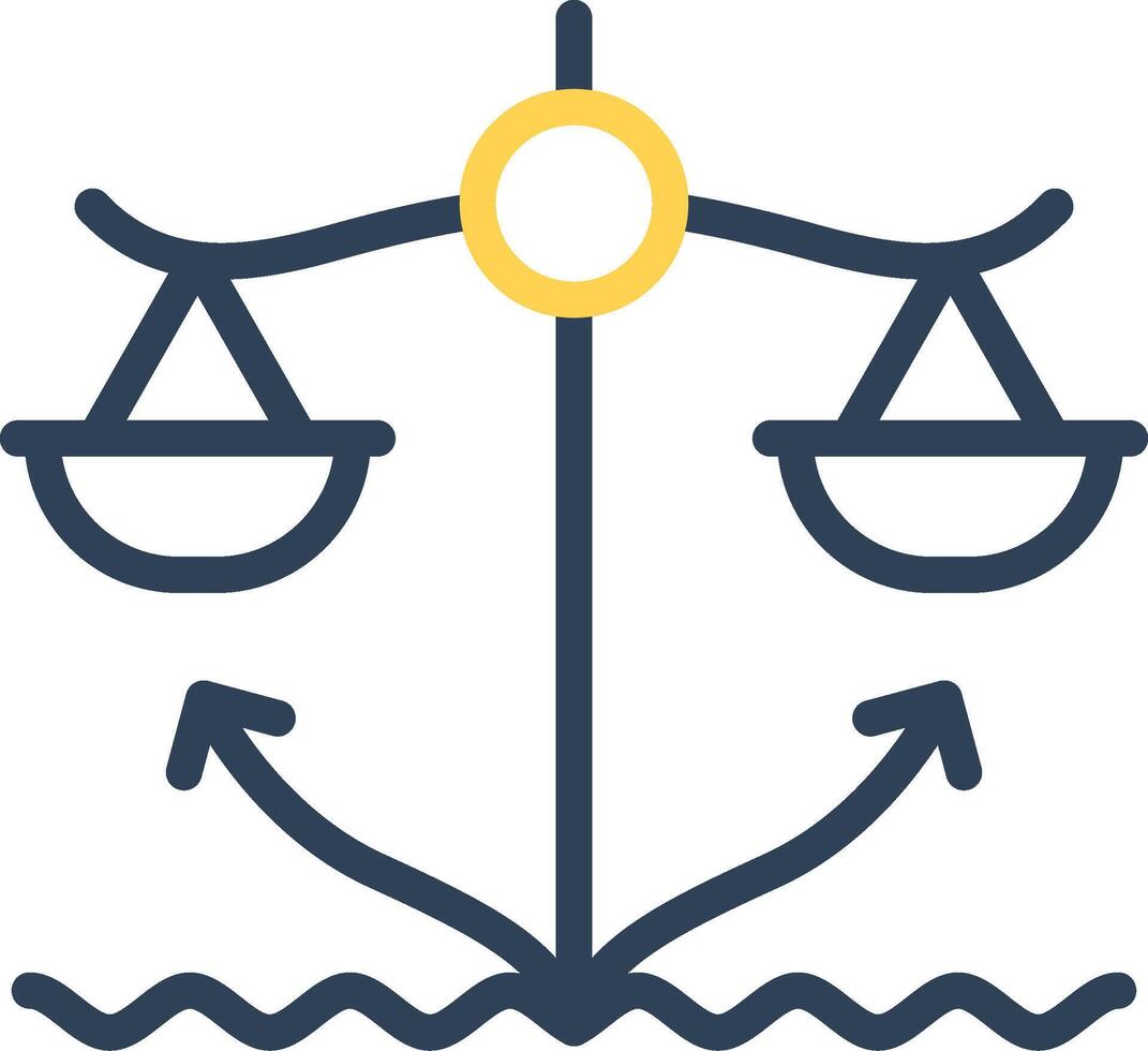 Law Creative Icon Design vector