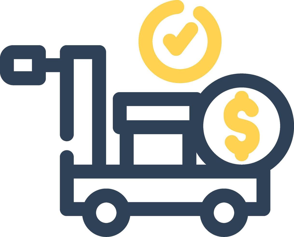Procurement Creative Icon Design vector