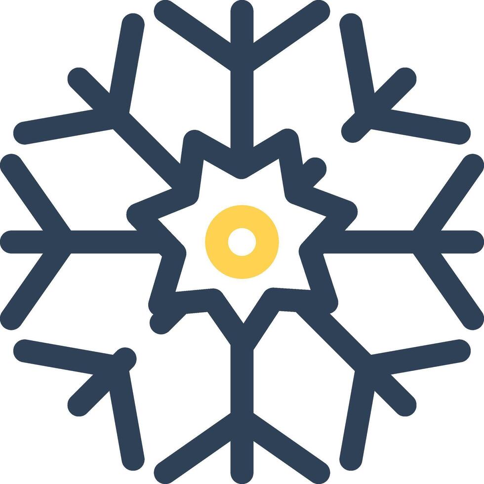 Snowflake Creative Icon Design vector