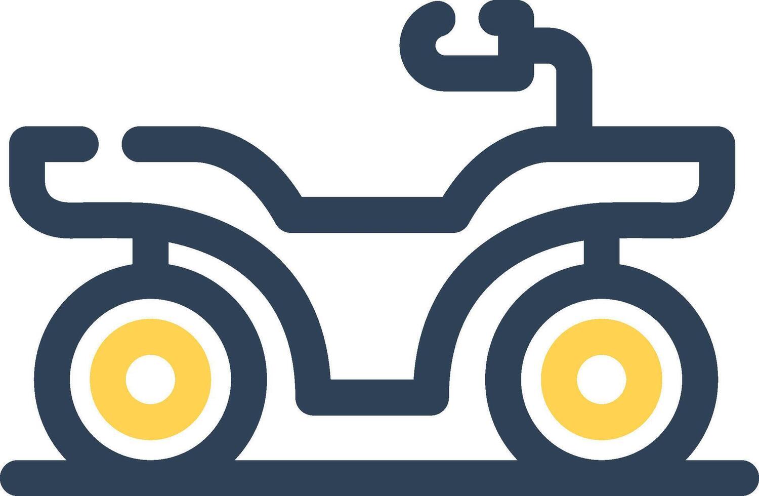 Quad Creative Icon Design vector