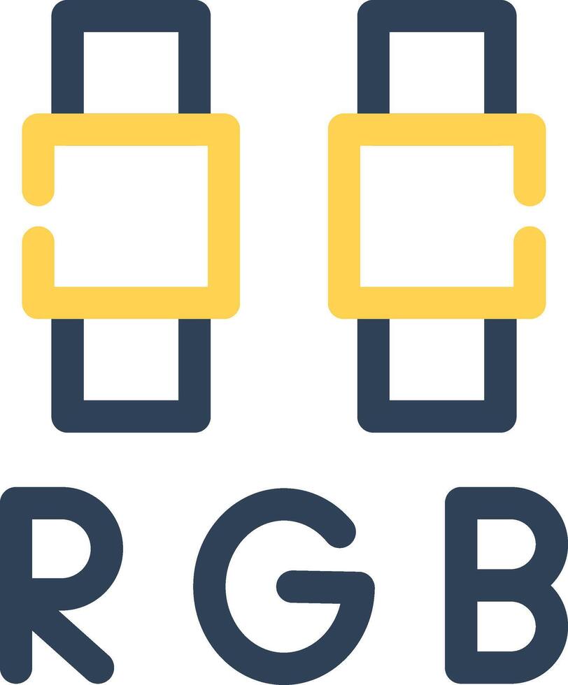 Rgb Creative Icon Design vector