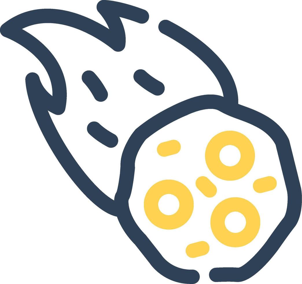 Meteor Creative Icon Design vector