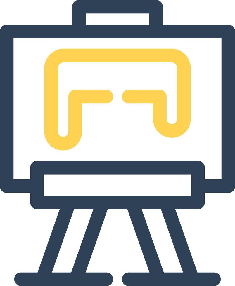 Paint Canvas Creative Icon Design vector
