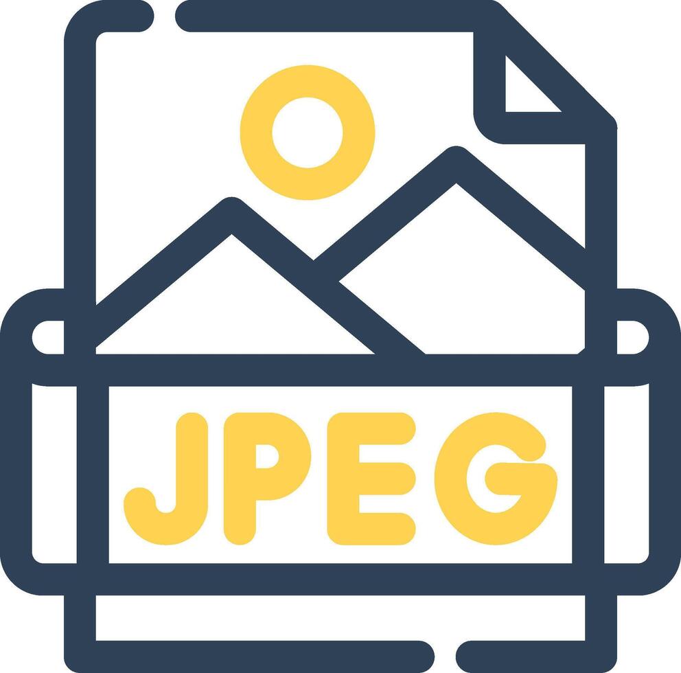 diseño de icono creativo jpeg vector