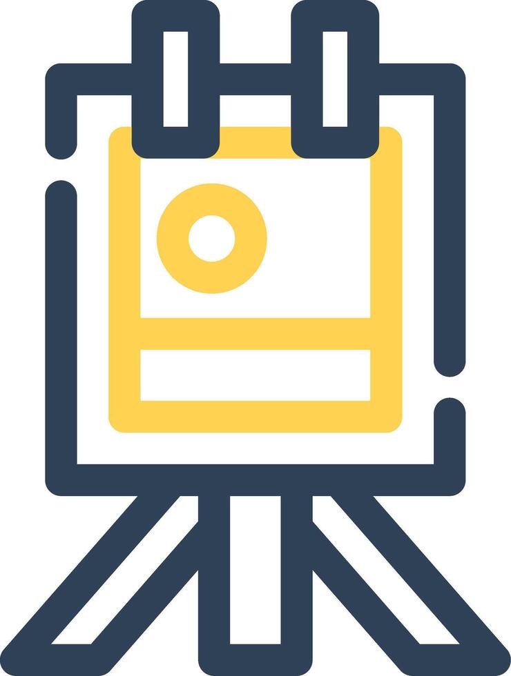 Canvas Creative Icon Design vector