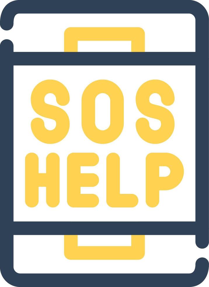 SOS Creative Icon Design vector
